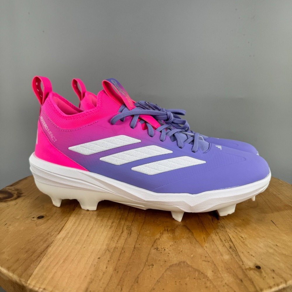 adidas Adizero Impact TPU Mens Size 12 Candy Pack Sour Worms Lucid Pink Purple